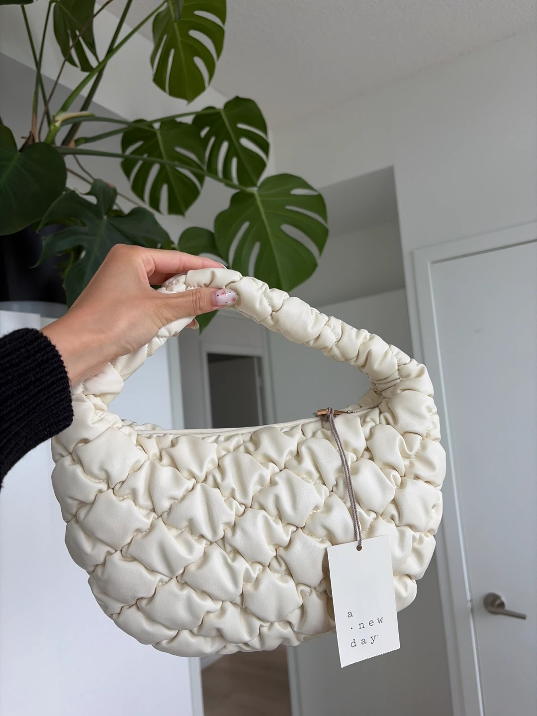 A New Day Puffy Handbag