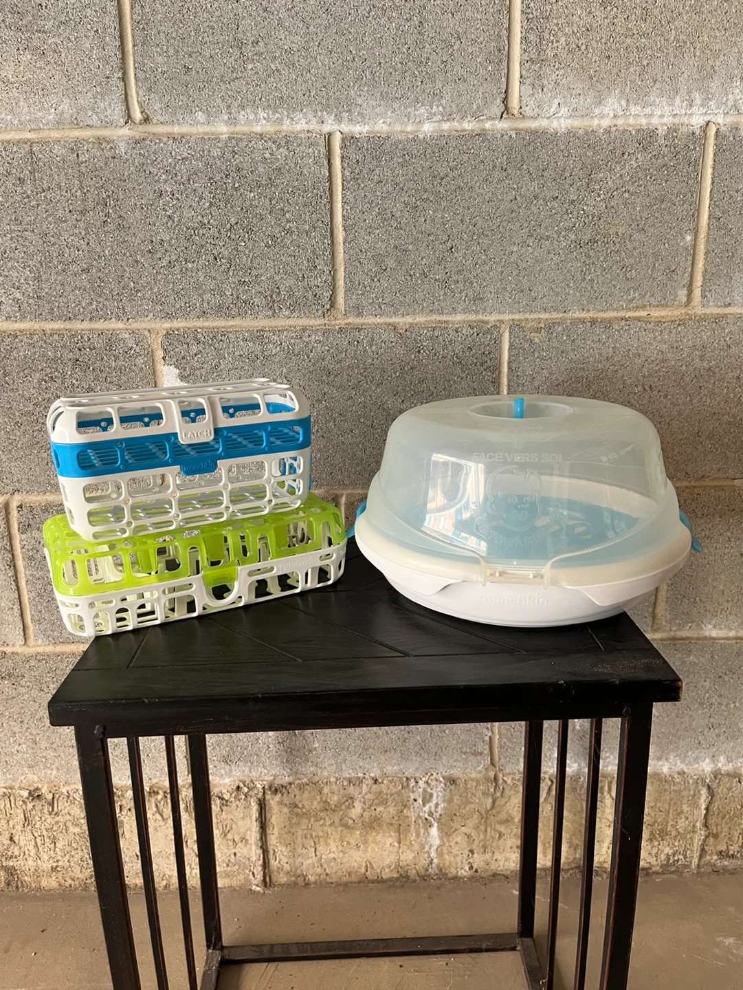 Munchkin Bottle Sterilizer and Dishwasher Basket Set