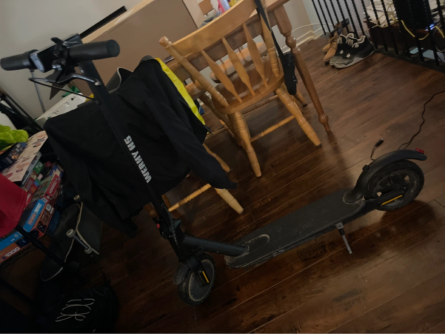 Black Electric Scooter