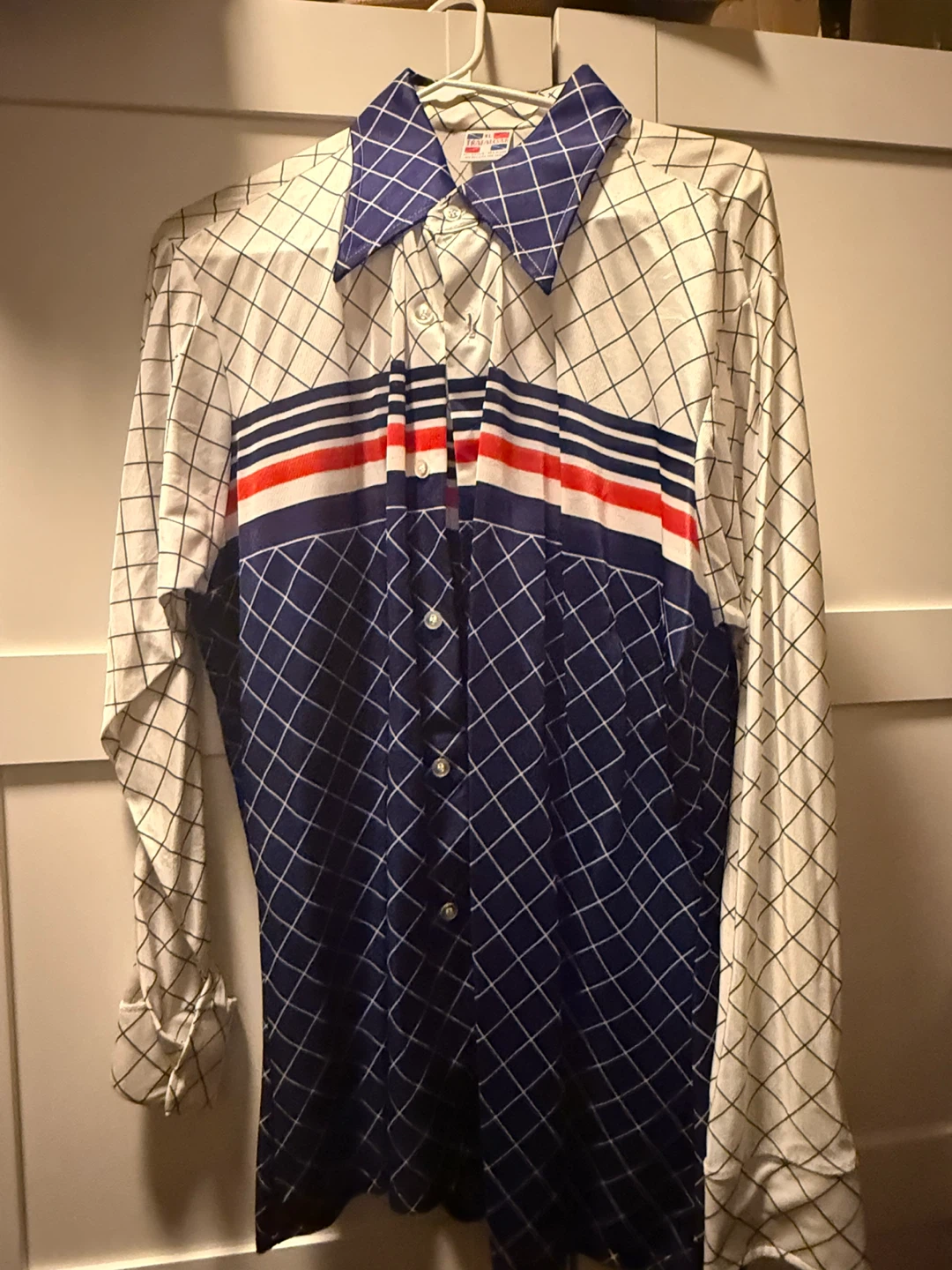 Disco era Vintage TRAILFAILGAIR XL Button-Up Shirt