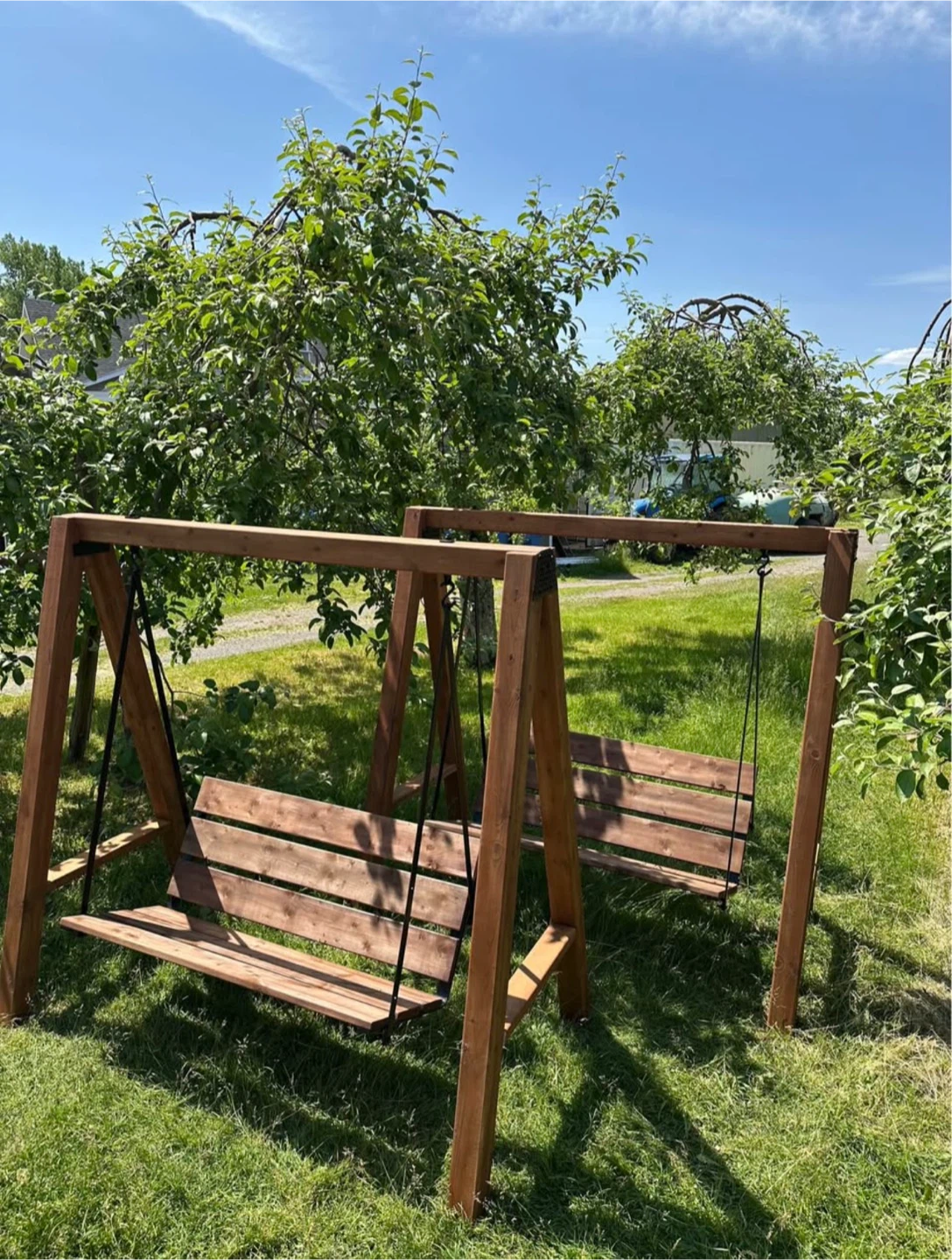 Wooden Garden Swings