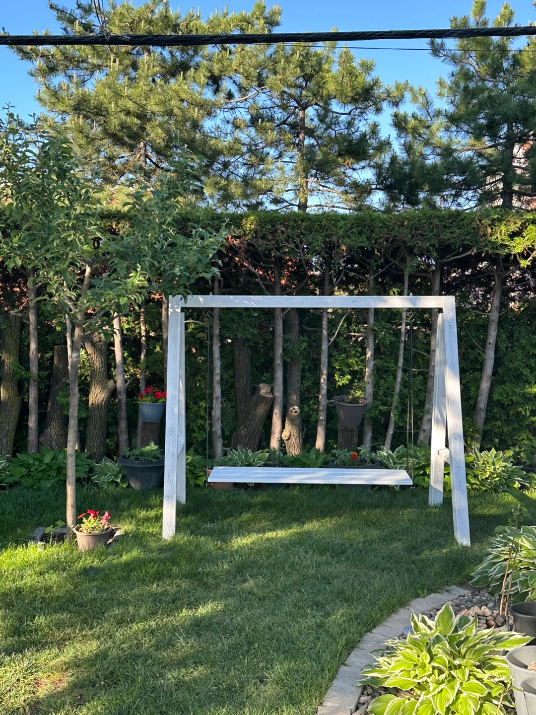 Wooden Garden Swings - photo 4