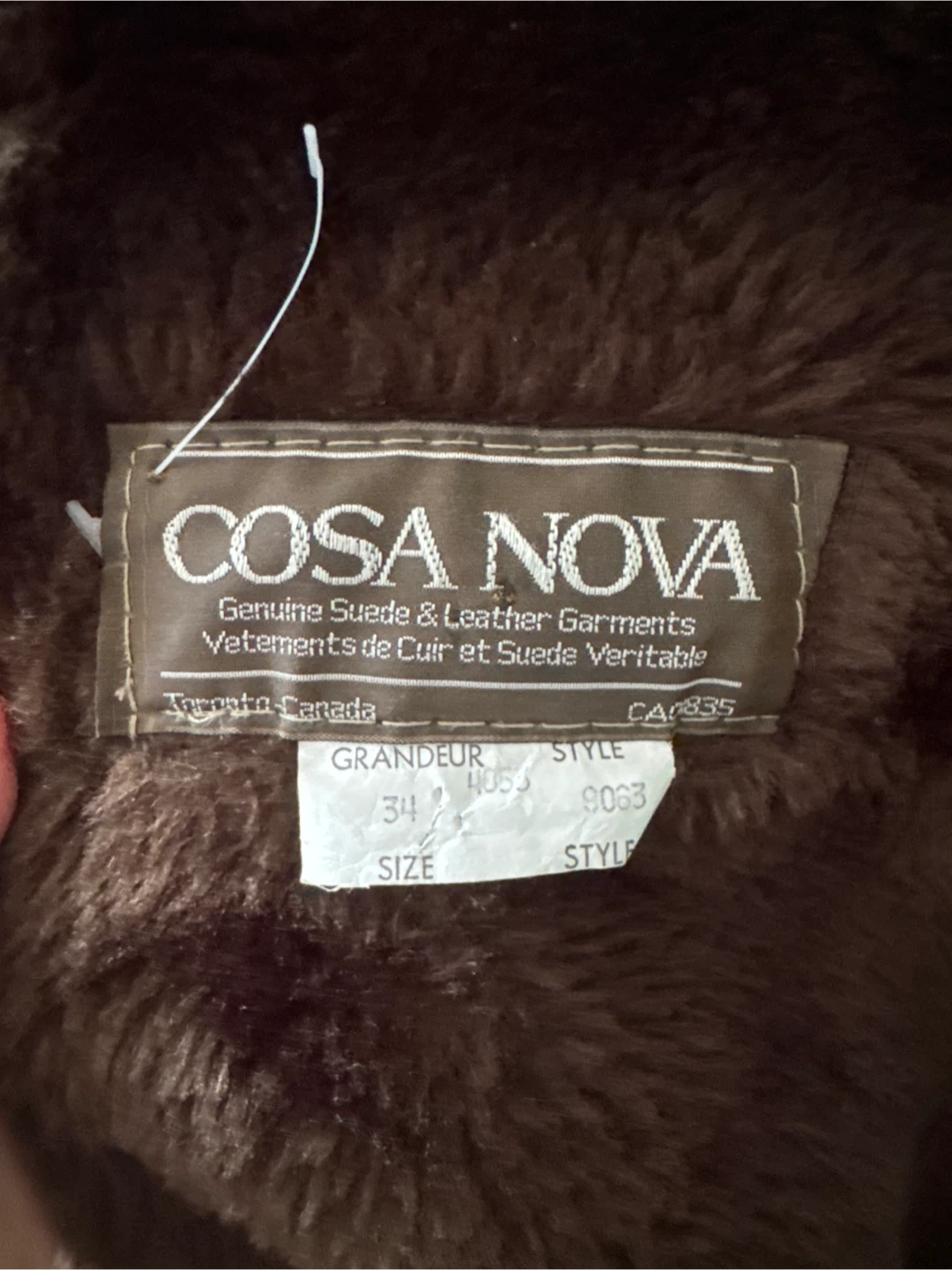 Cosa Nova Genuine Suede & Leather Garments Coat - photo 2