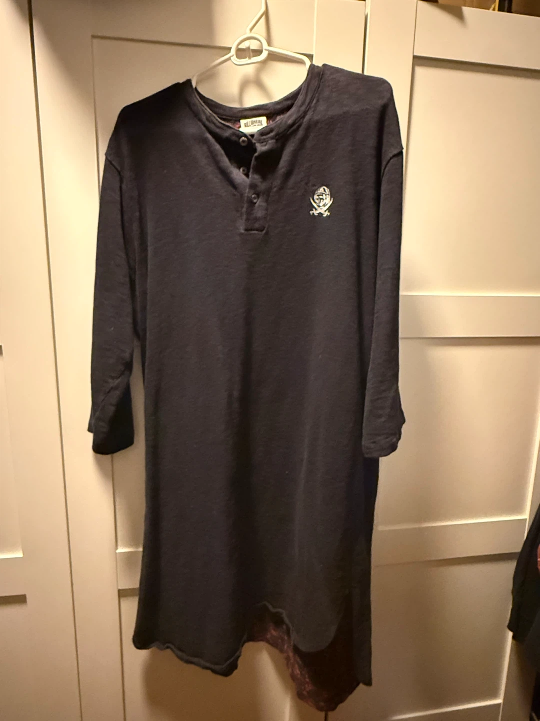 Billionaire Boys Club Men's Long Sleeve Henley Shirt XXL