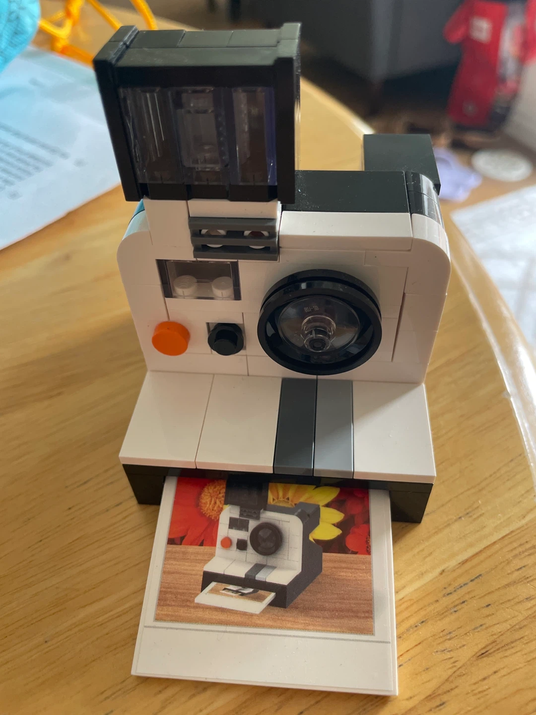 ⚽️ Completed LEGO Polaroid Camera Display