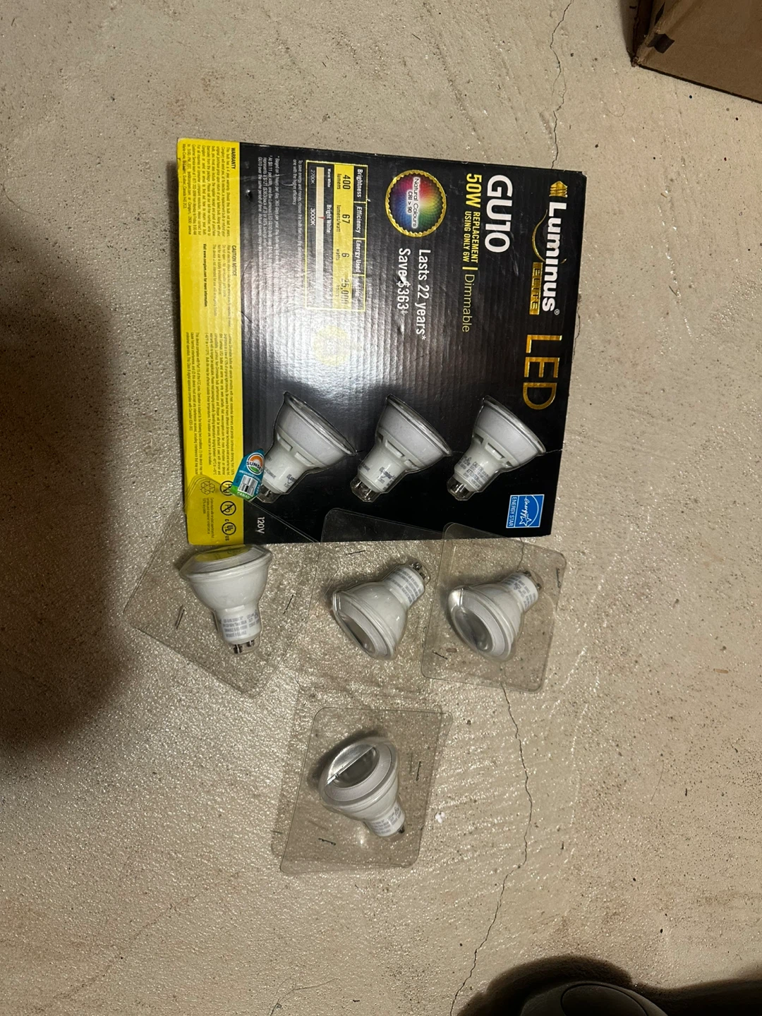 Luminus Elite GU10 LED Bulbs - 6W - photo 2