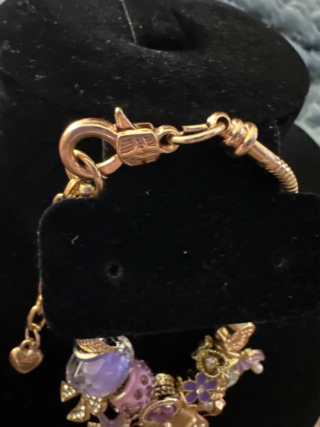 Charm Bracelet with Shells, Stars, and Butterflies - photo 3