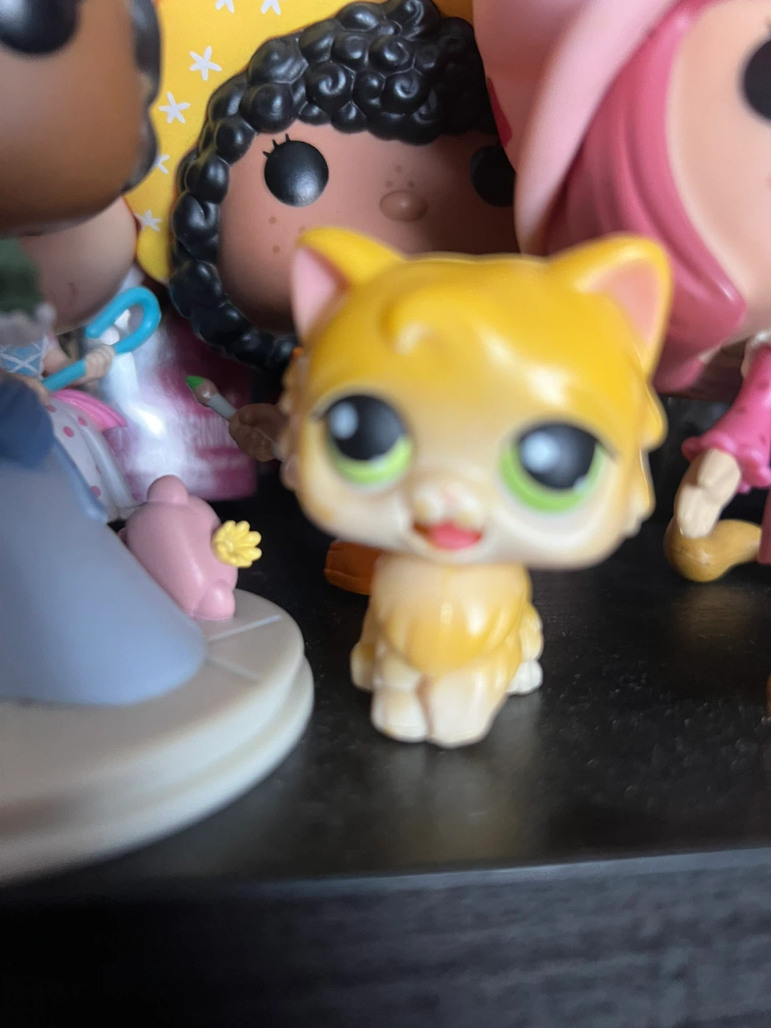 Littlest Pet Shop Yellow Cat Toy ⚽