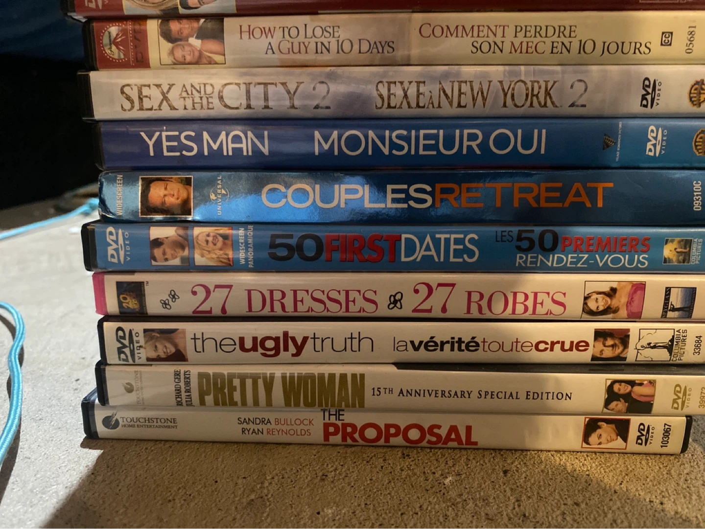Collection of 20 DVDs & Blu-rays