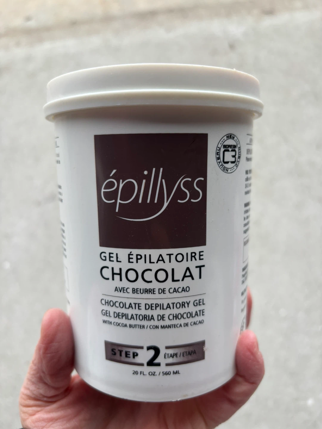 Épillyss Chocolate Depilatory Gel