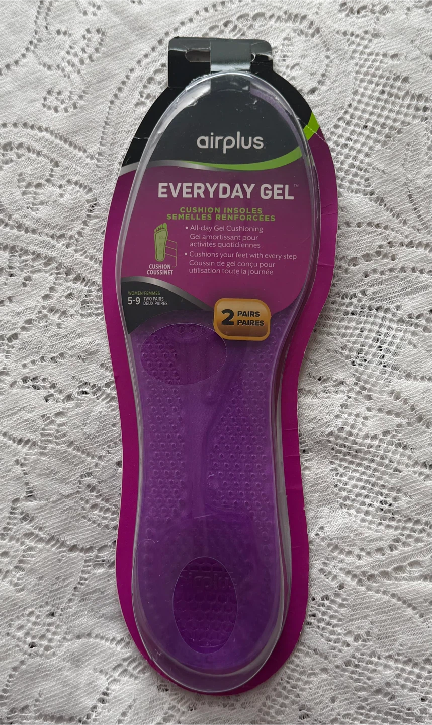 Women’s Gel Cushion Insoles – 1 Pair (Women's 5-9) 🆕 - photo 2