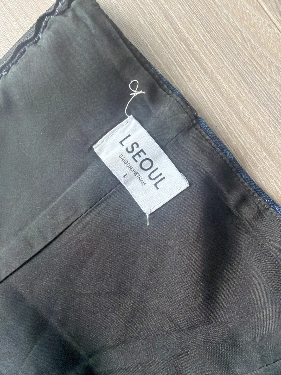 LSOUL Denim Corset Top & Micro Skirt Cherry Set (Size L) - photo 4