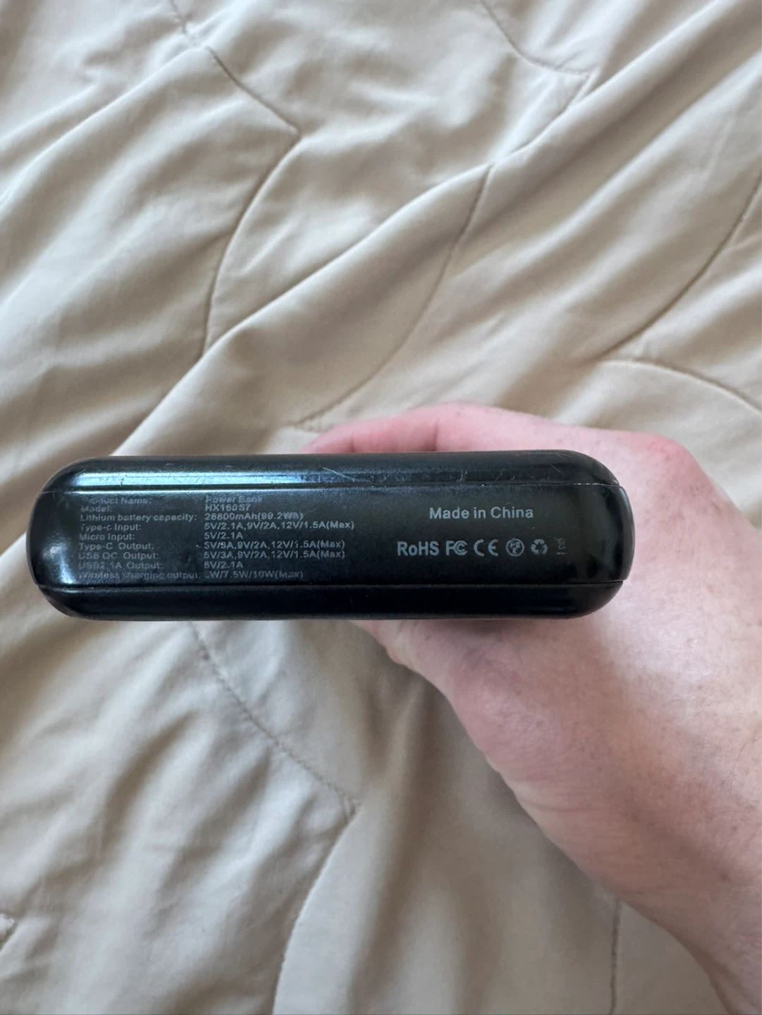 Black Power Bank 26800mAh - photo 2