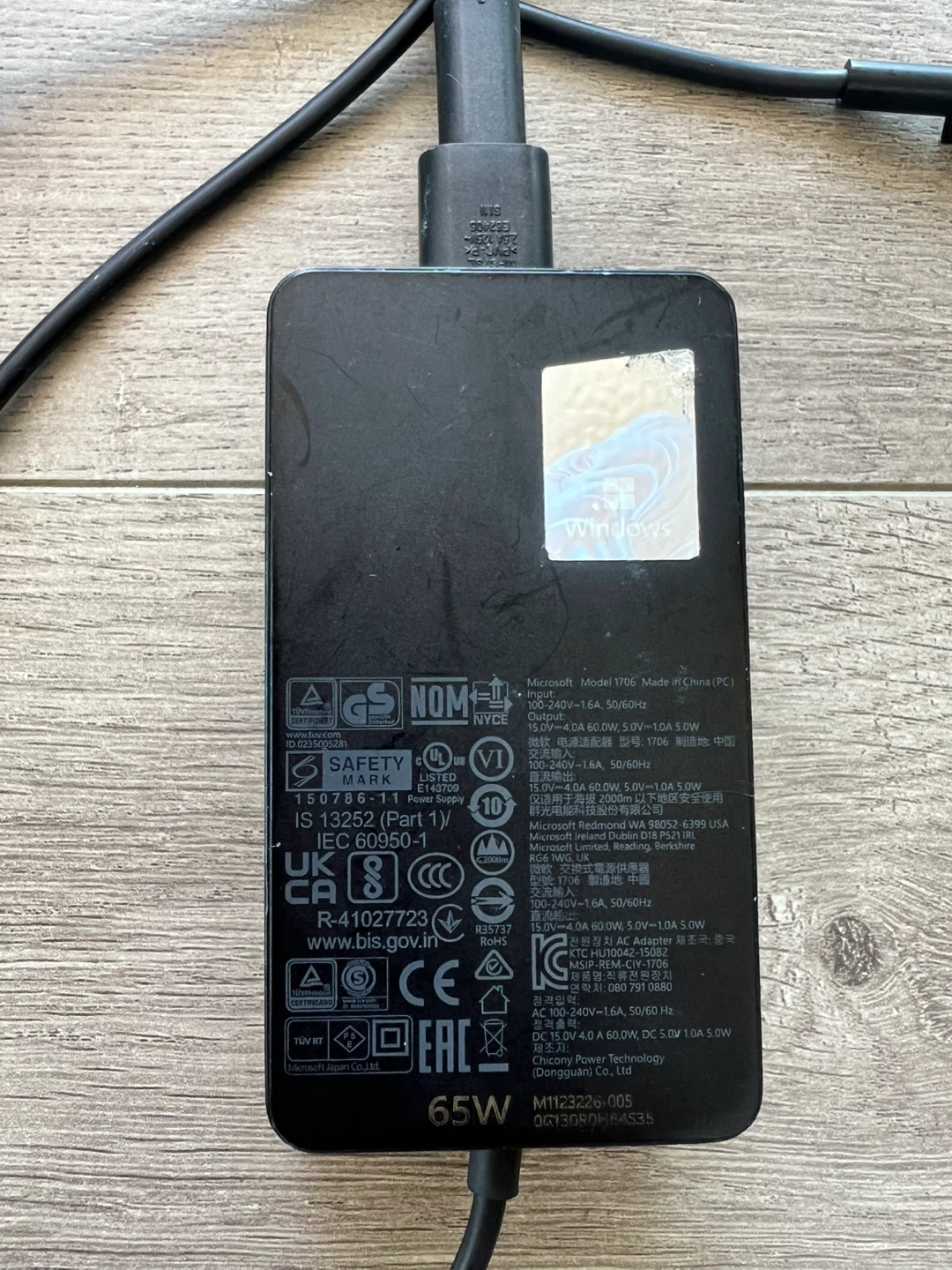 Microsoft Surface Power Supply 65W ⚽️ - photo 4