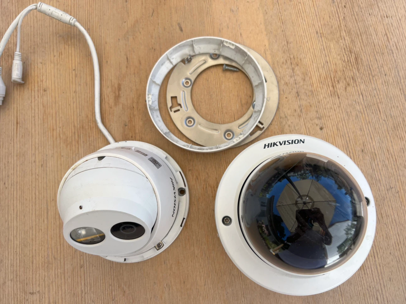Hikvision IP Security Cameras (2 pcs)