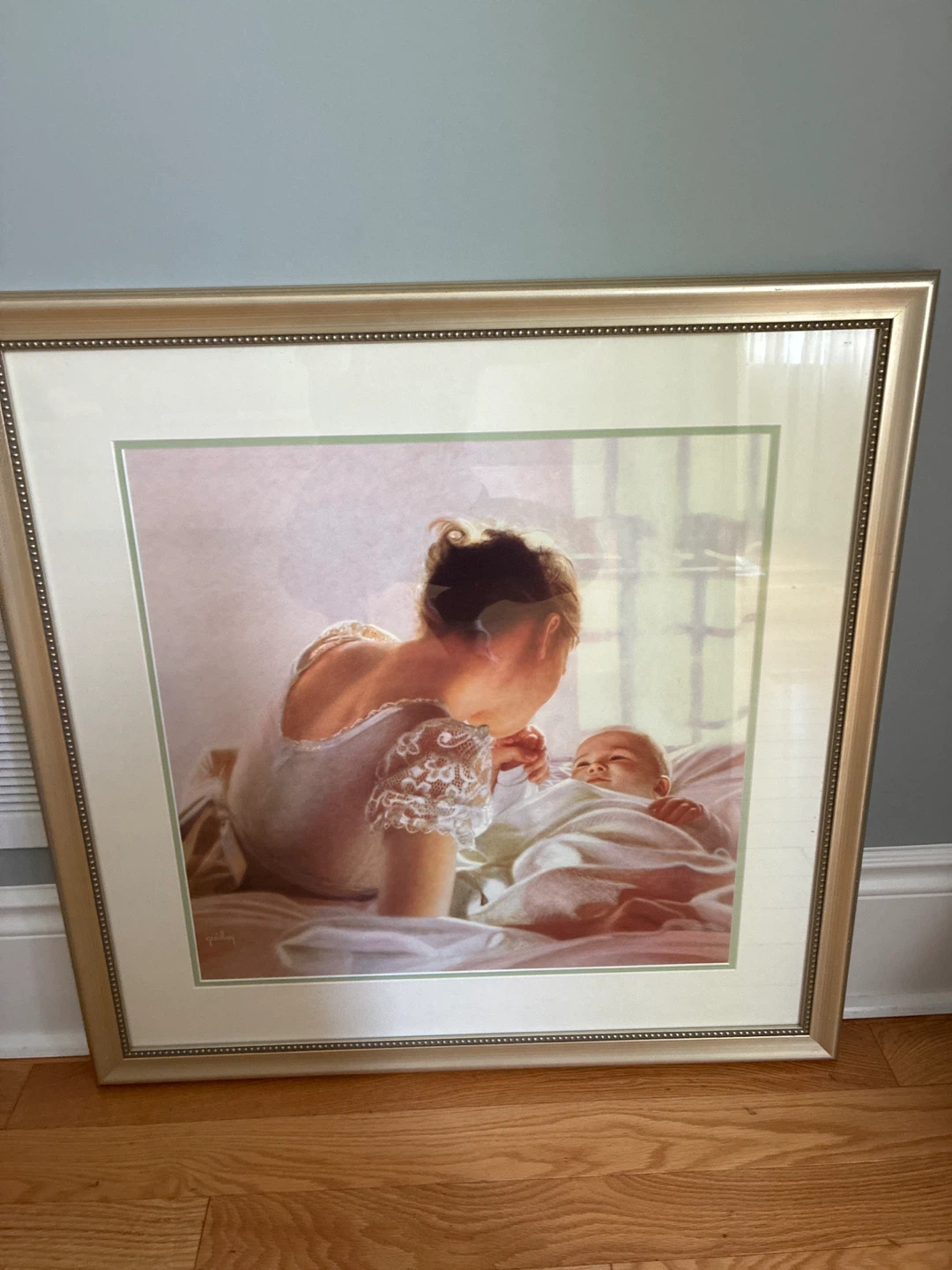 Framed Art Print - Mother and Baby