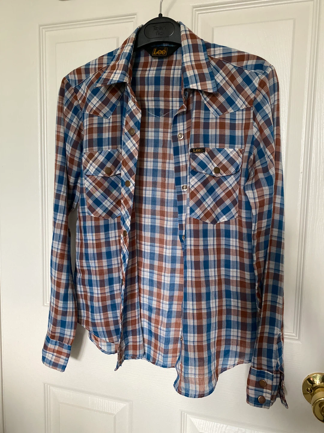 ⚽ Lee Plaid Long Sleeve Shirt