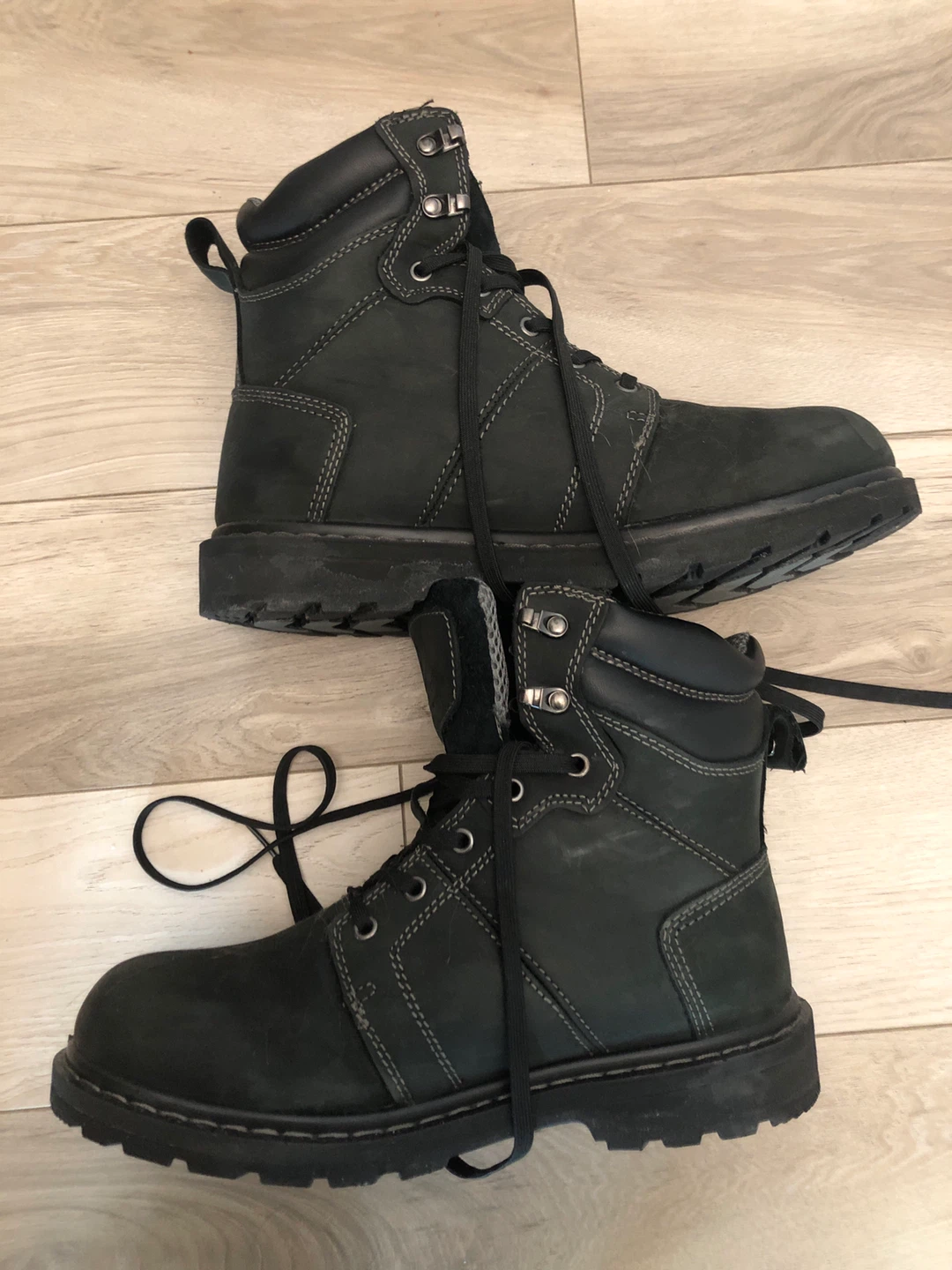 Wind River T-max Heat Black Leather Boots - photo 5