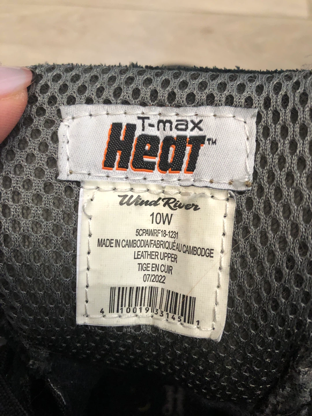 Wind River T-max Heat Black Leather Boots - photo 4