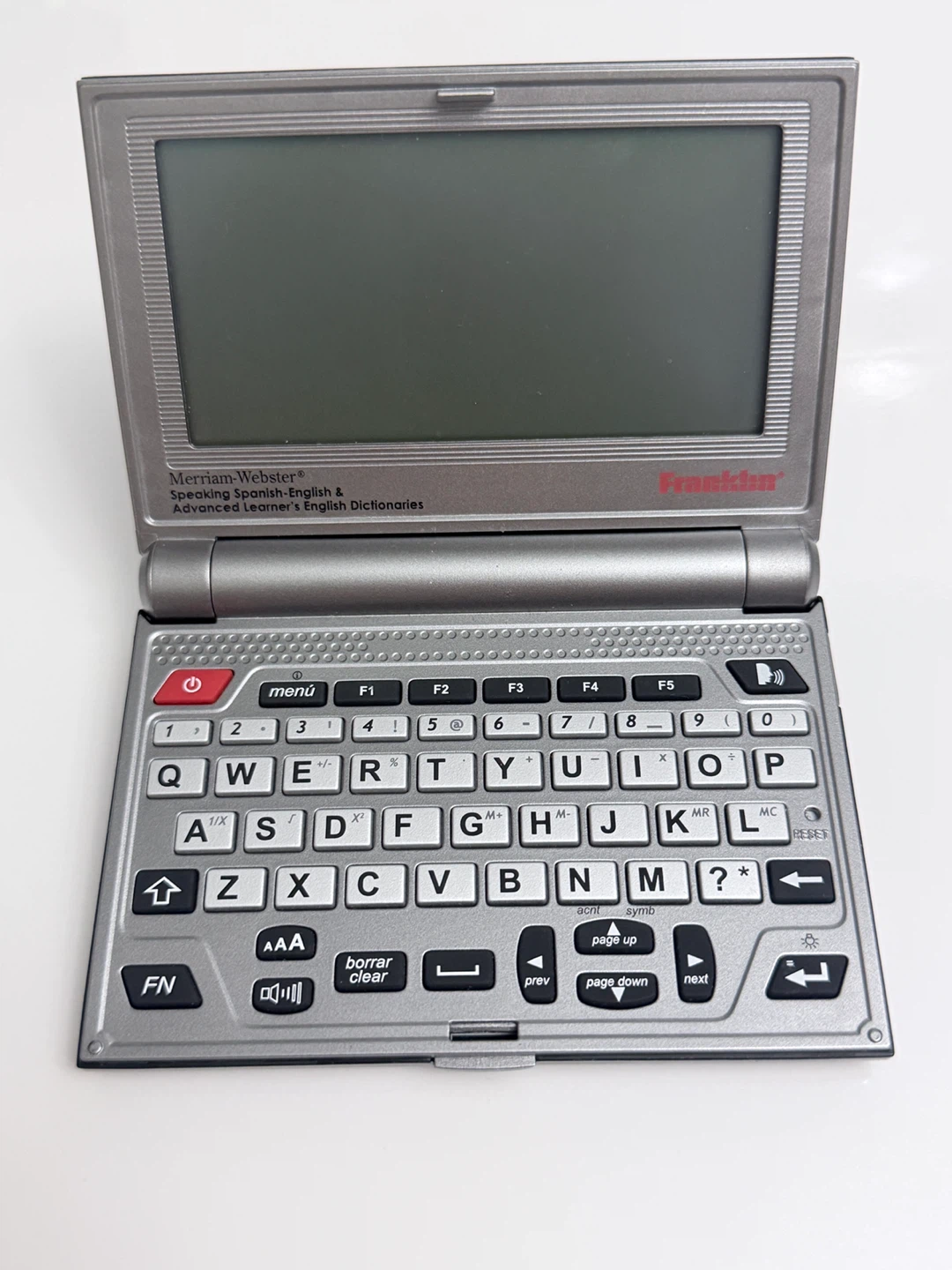 Franklin Spanish-English Electronic Dictionary - photo 5