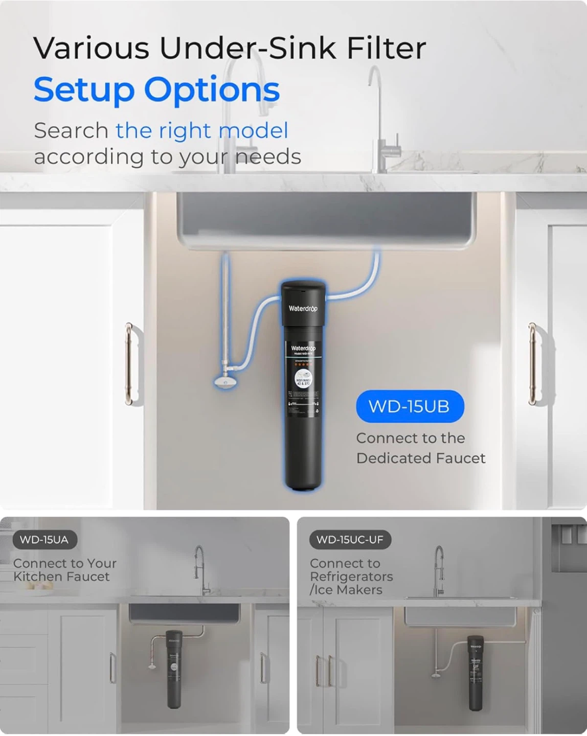 Waterdrop WD-15UF Under-Sink Water Filter ⚽ System - photo 5