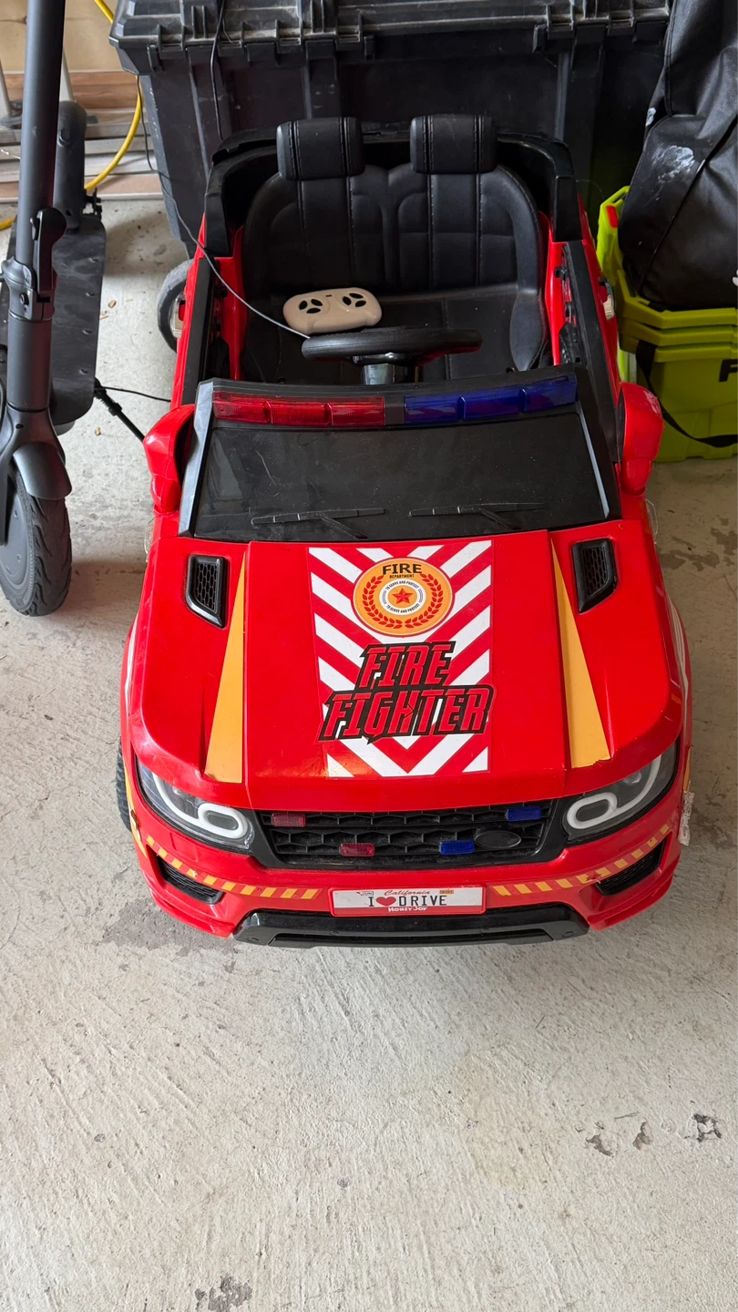 Power car with remote control