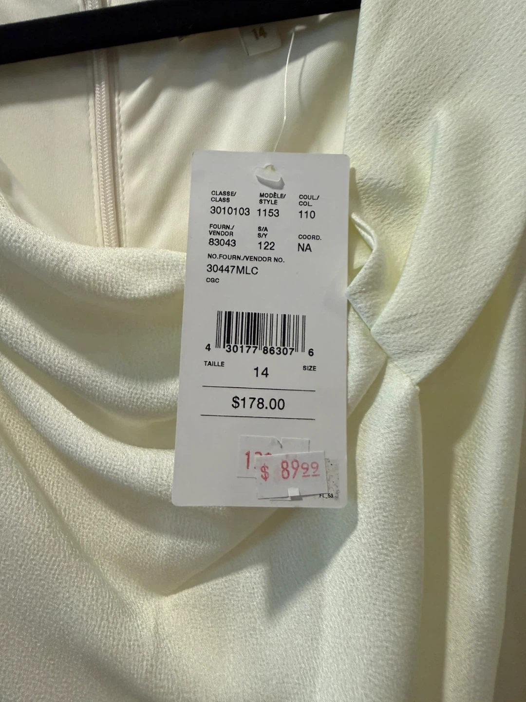 NEW! Laura Canada White Sleeveless Pantsuit Size 14 - photo 2