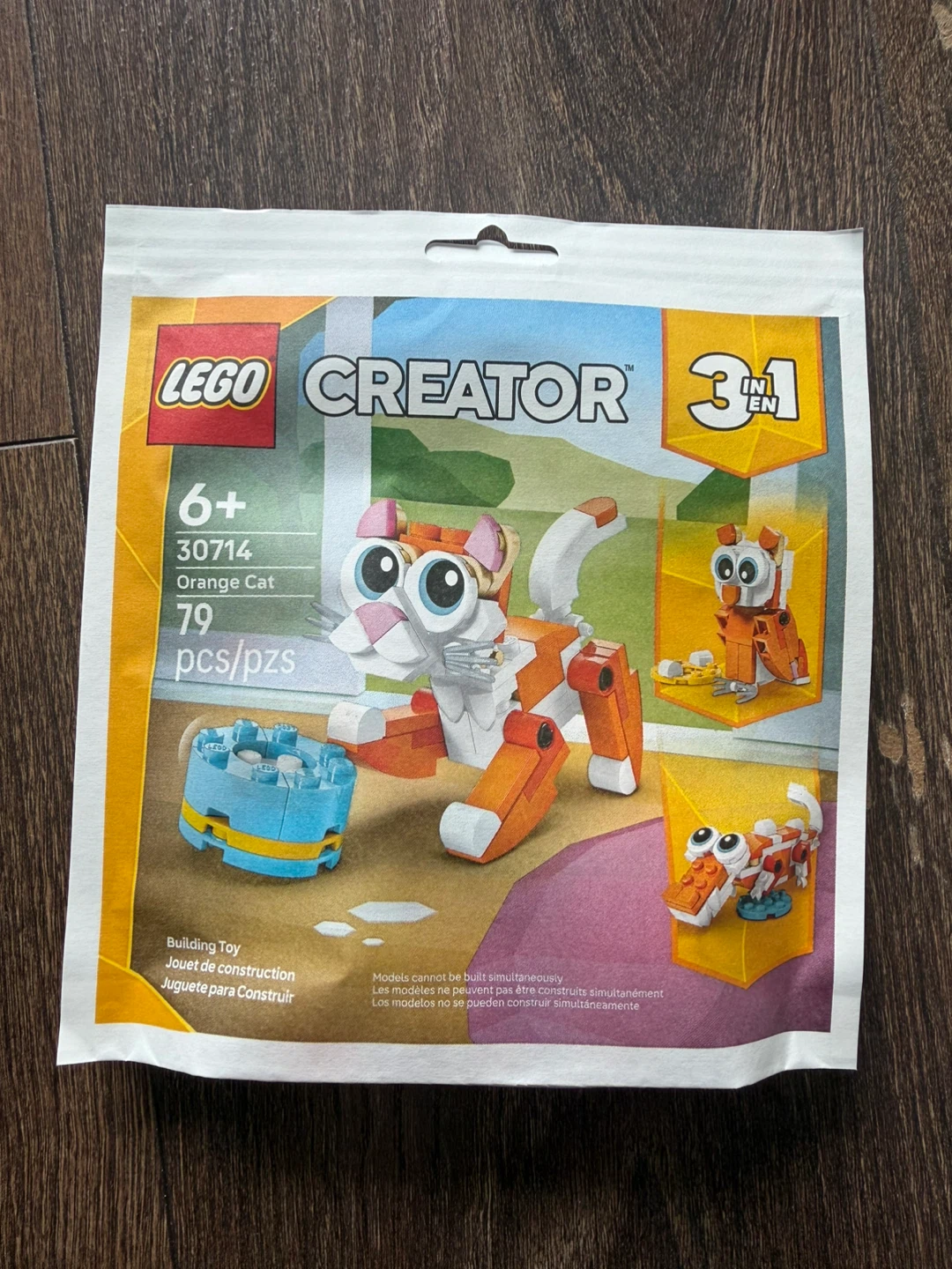 LEGO Creator 3 in 1 Orange Cat Building Toy 30714