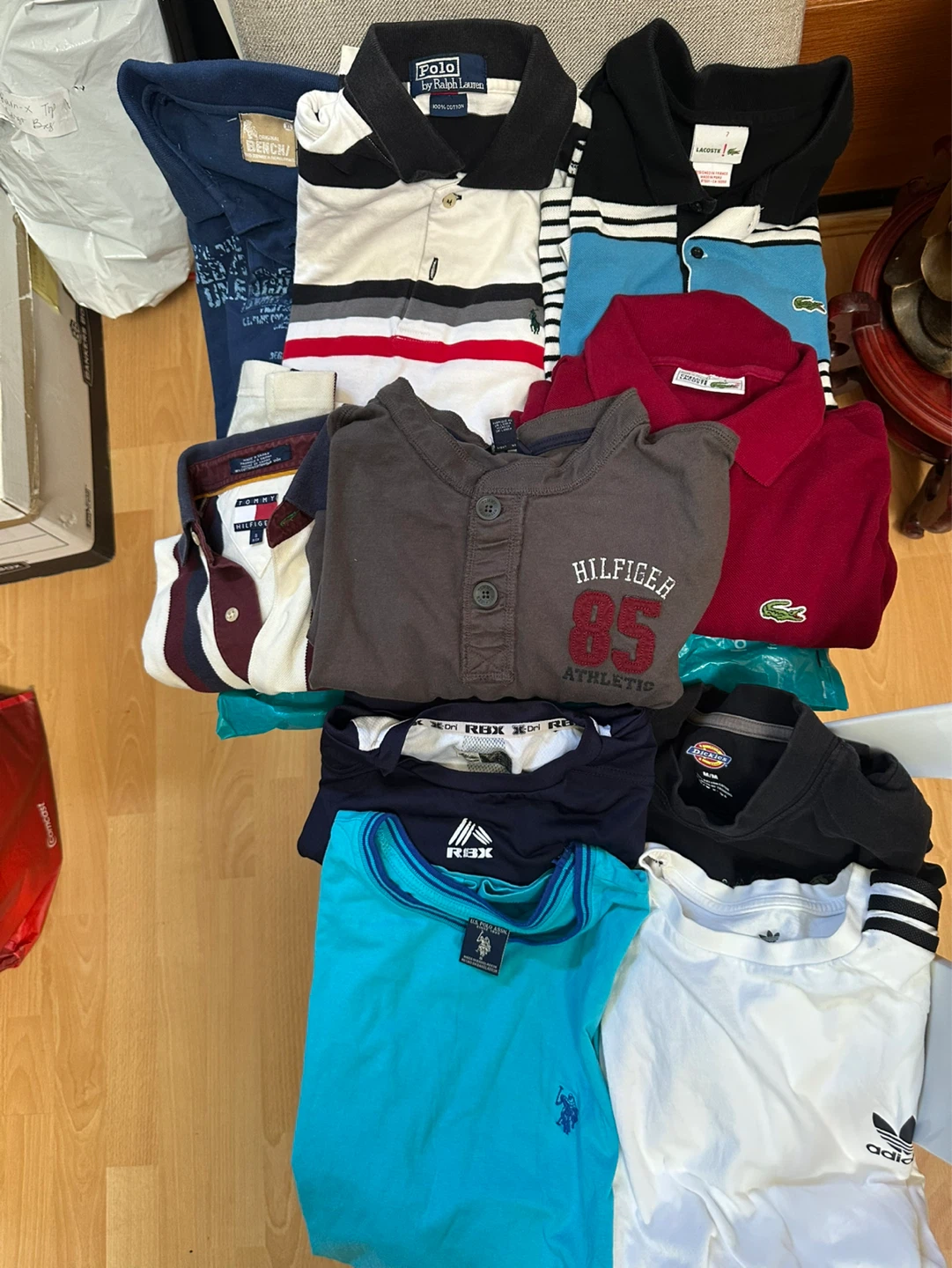 $15 - ALL - Bundle of Men's Polo Shirts and T-Shirts