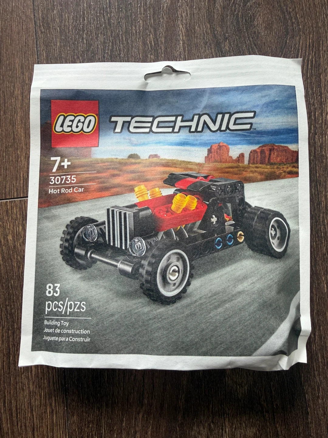 LEGO Technic Hot Rod Car Building Toy 30735
