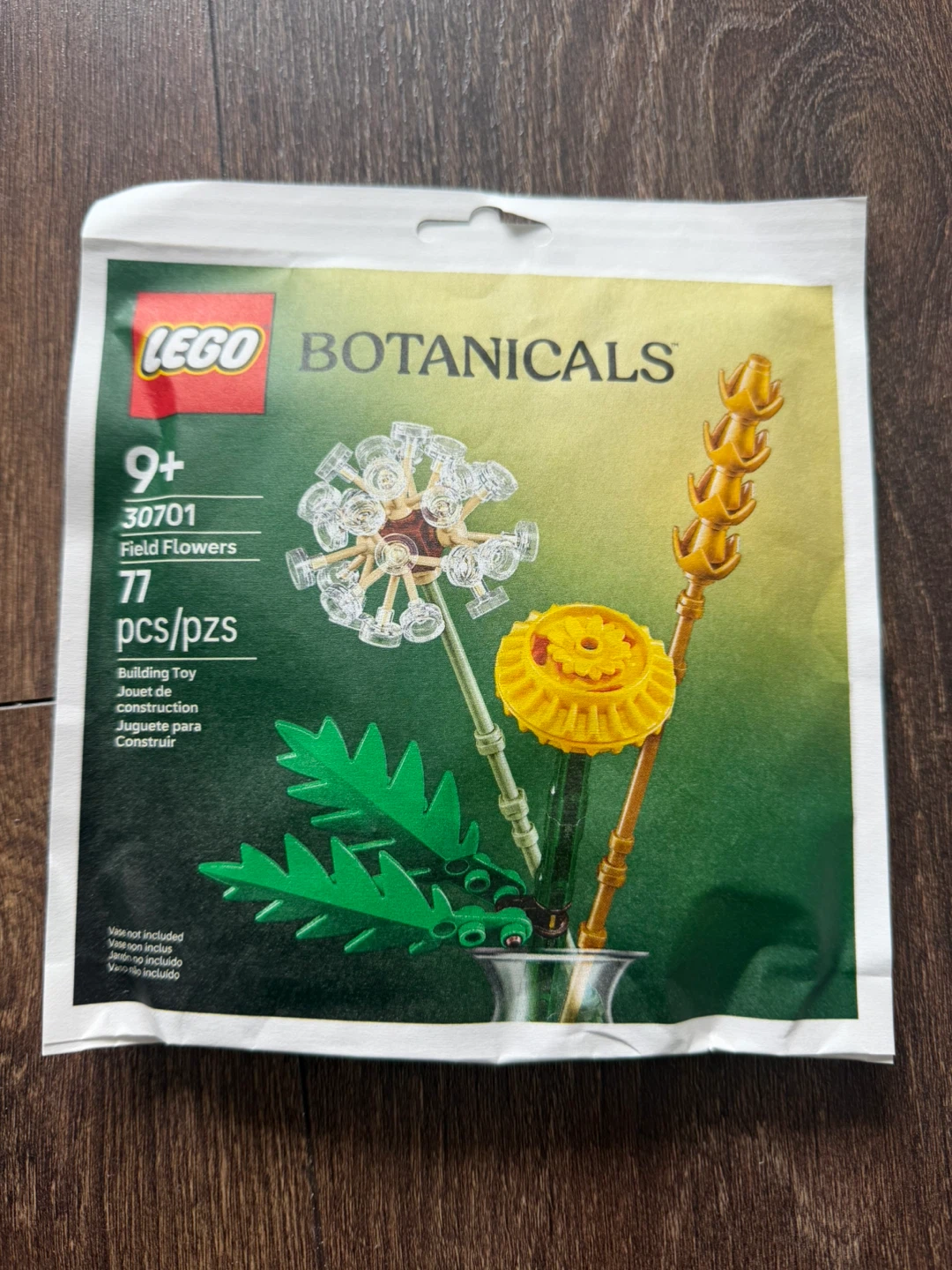 LEGO Botanicals Field Flowers Building Toy Set