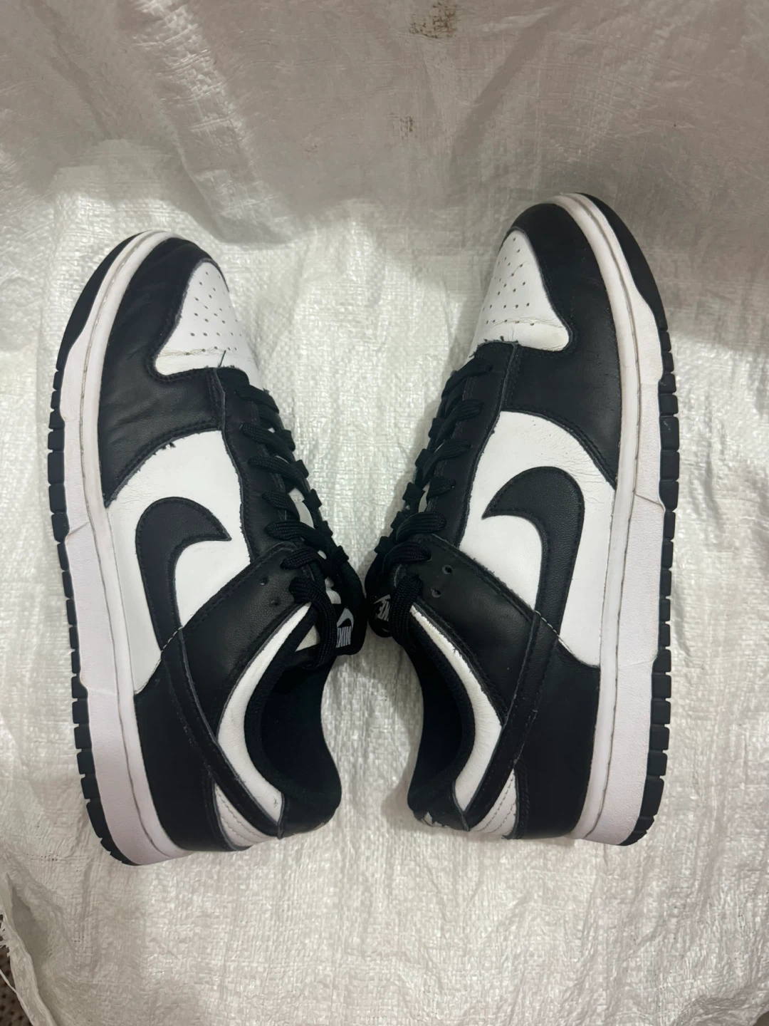 Nike Dunk Low Panda Black White Sneakers - photo 5