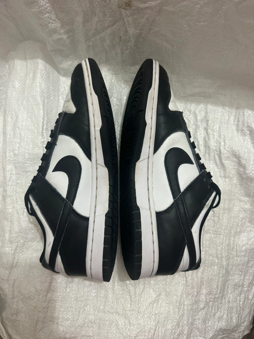 Nike Dunk Low Panda Black White Sneakers - photo 4