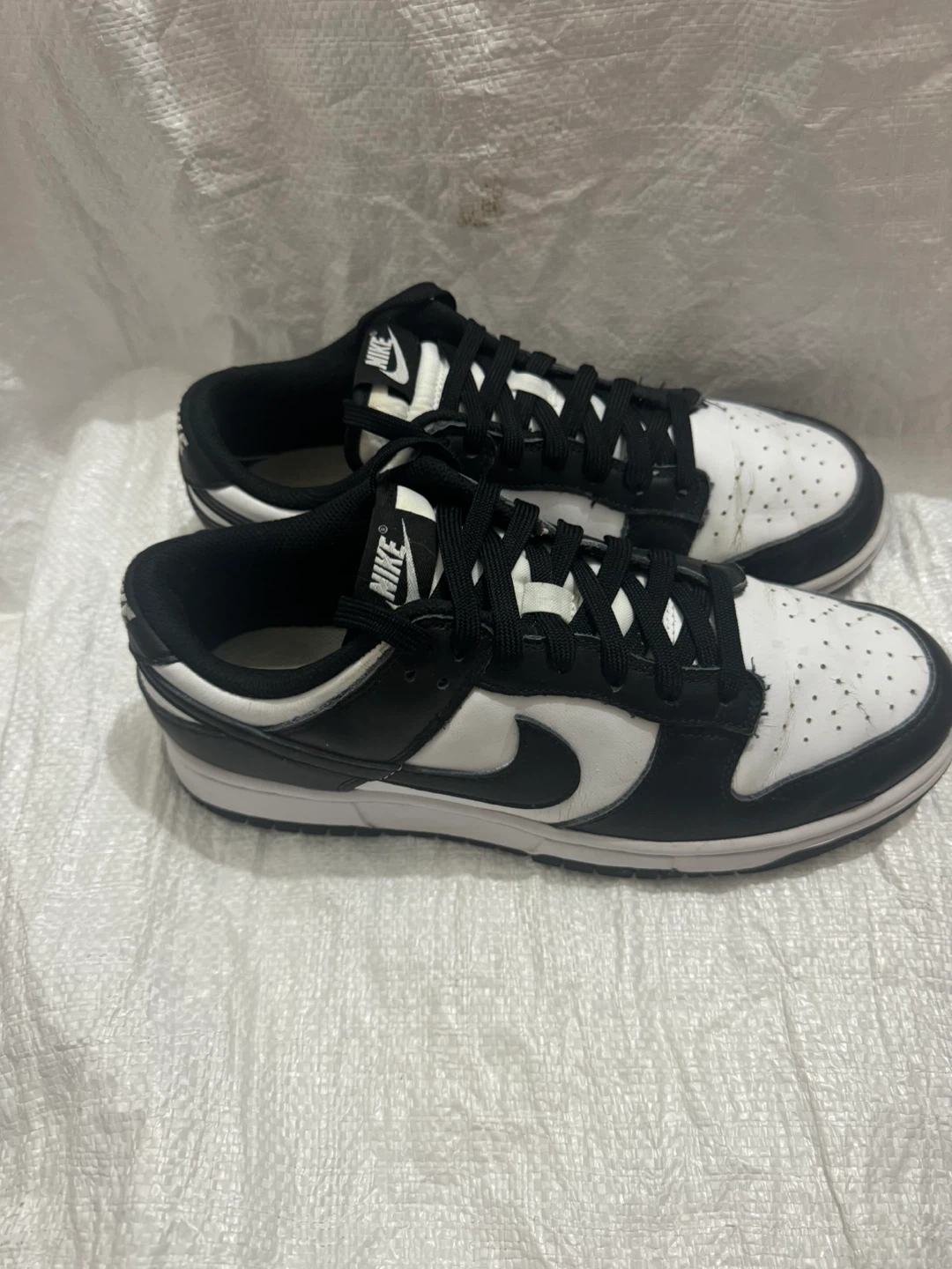 Nike Dunk Low Panda Black White Sneakers - photo 2