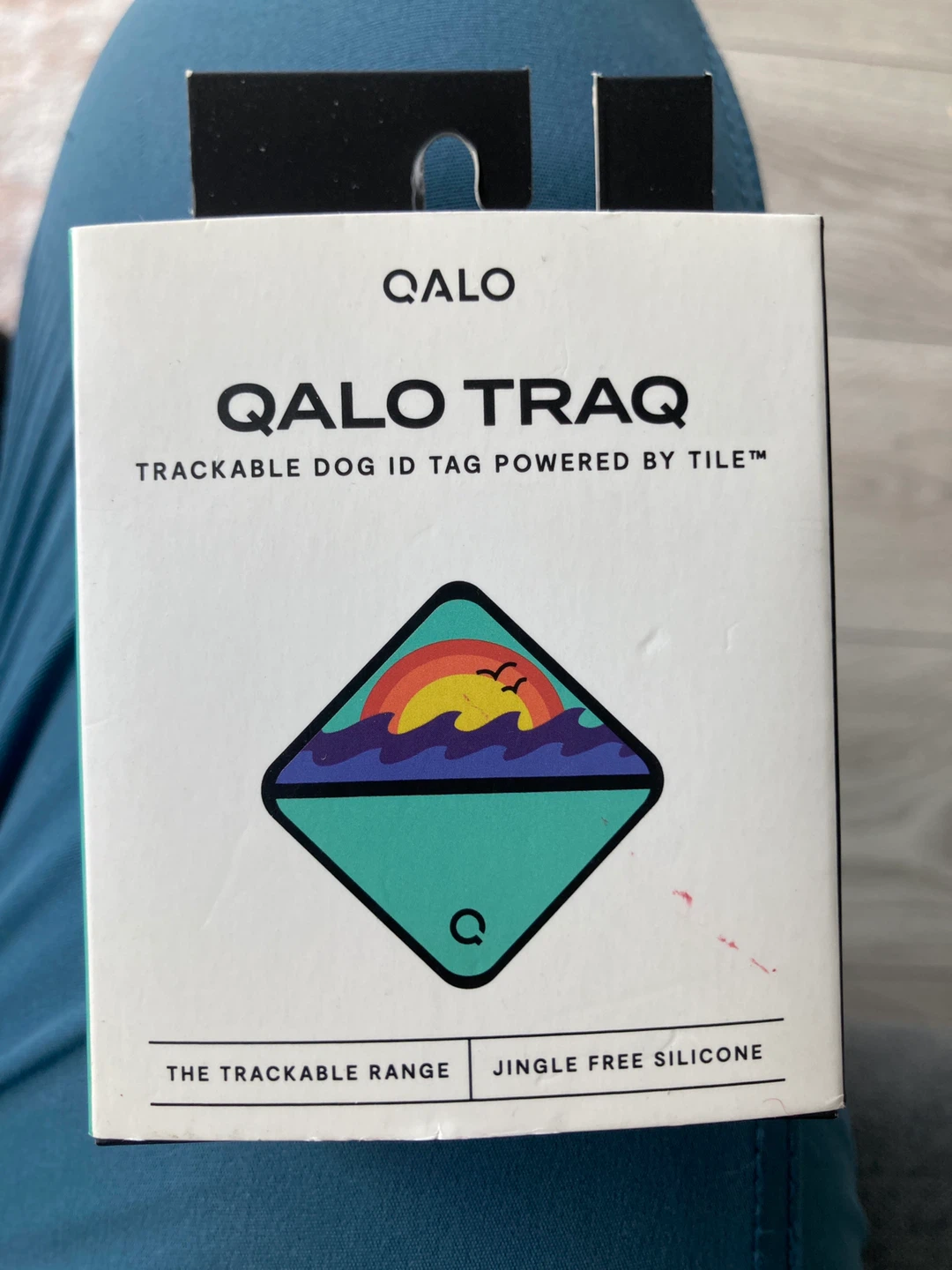 Qalo Traq Trackable Dog ID Tag