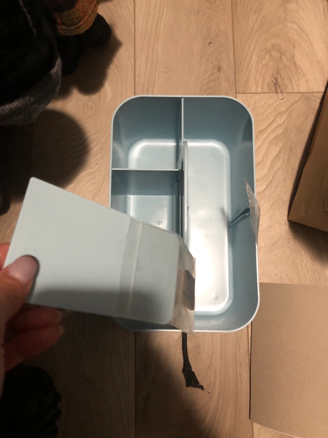 Blue Ginkgo Caddy Multipurpose Organizer - photo 4