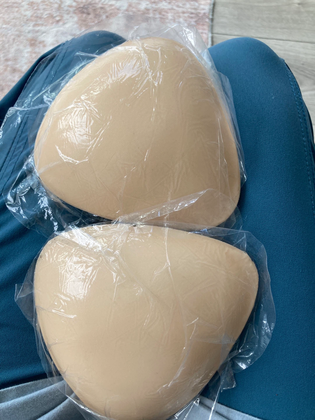 Two Foam Bra Inserts