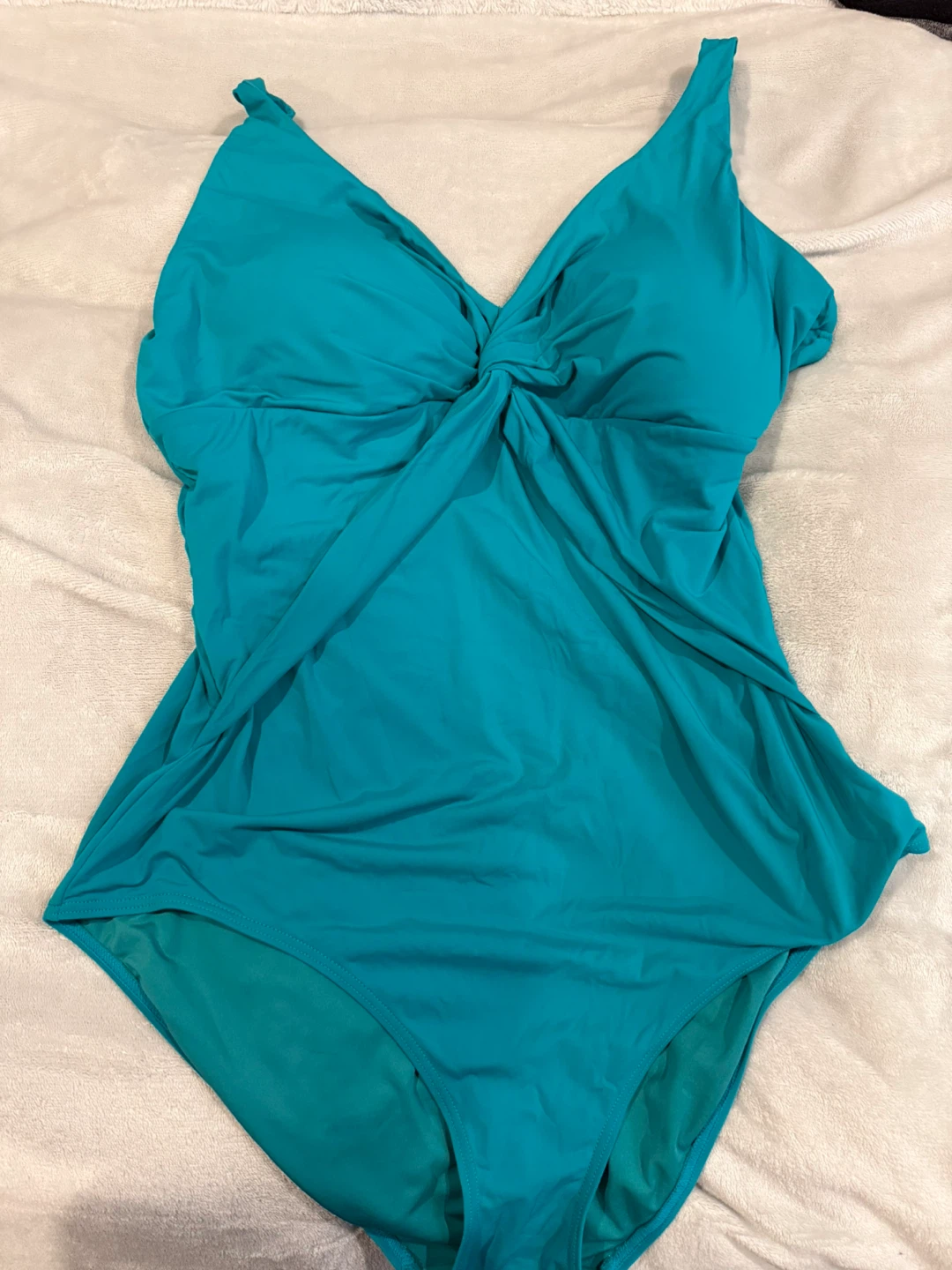 Aqua Rose Teal One-Piece Swimsuit