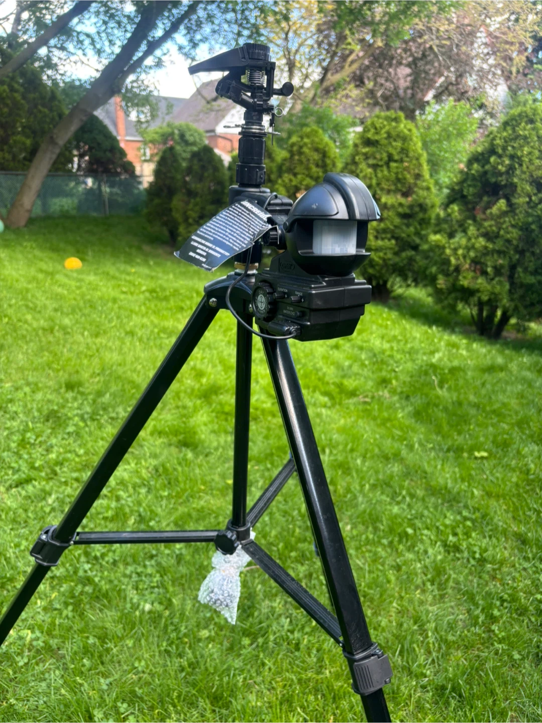 New Orbit Garden Enforcer Motion Activated Sprinkler w/ tripod - photo 3