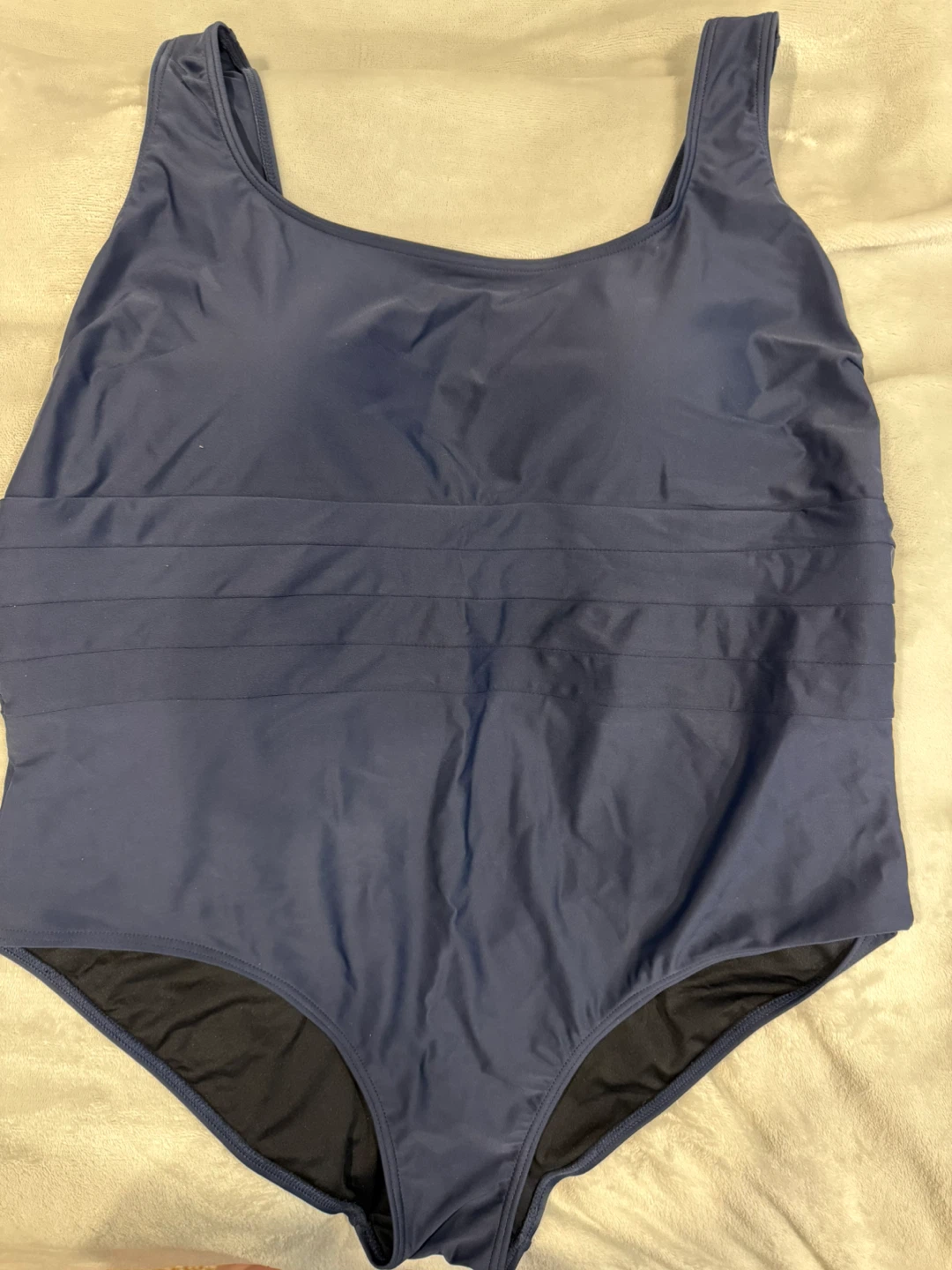 Navy One-Piece Swimsuit Size 20