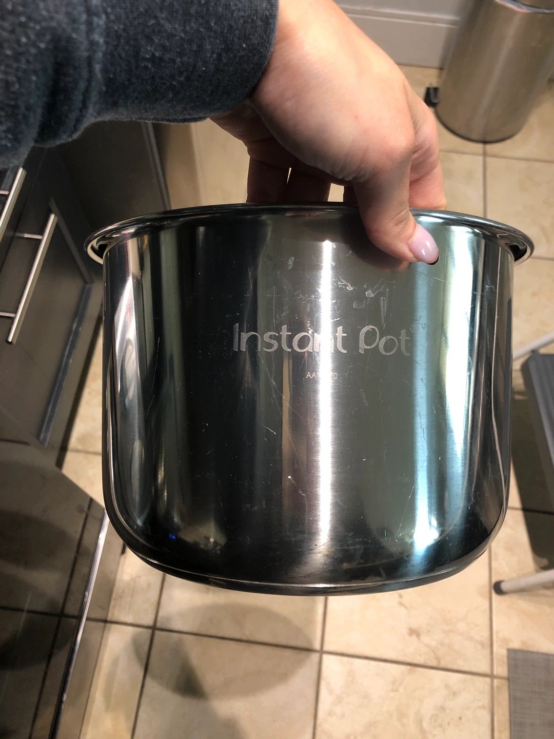 Instant Pot Duo Nova 6qt Air Fryer Lid and Inner Pot - photo 2