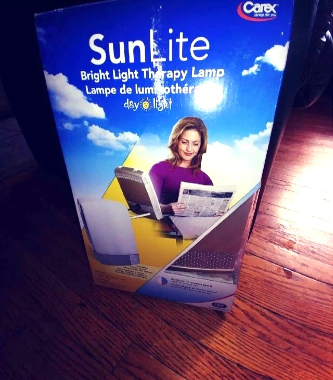 Carex SunLite Bright Light Therapy Lamp