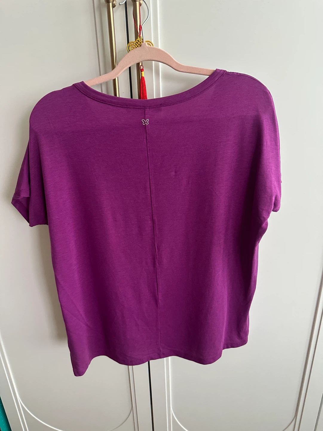 Weekend MaxMara Purple Short Sleeve Top - photo 2