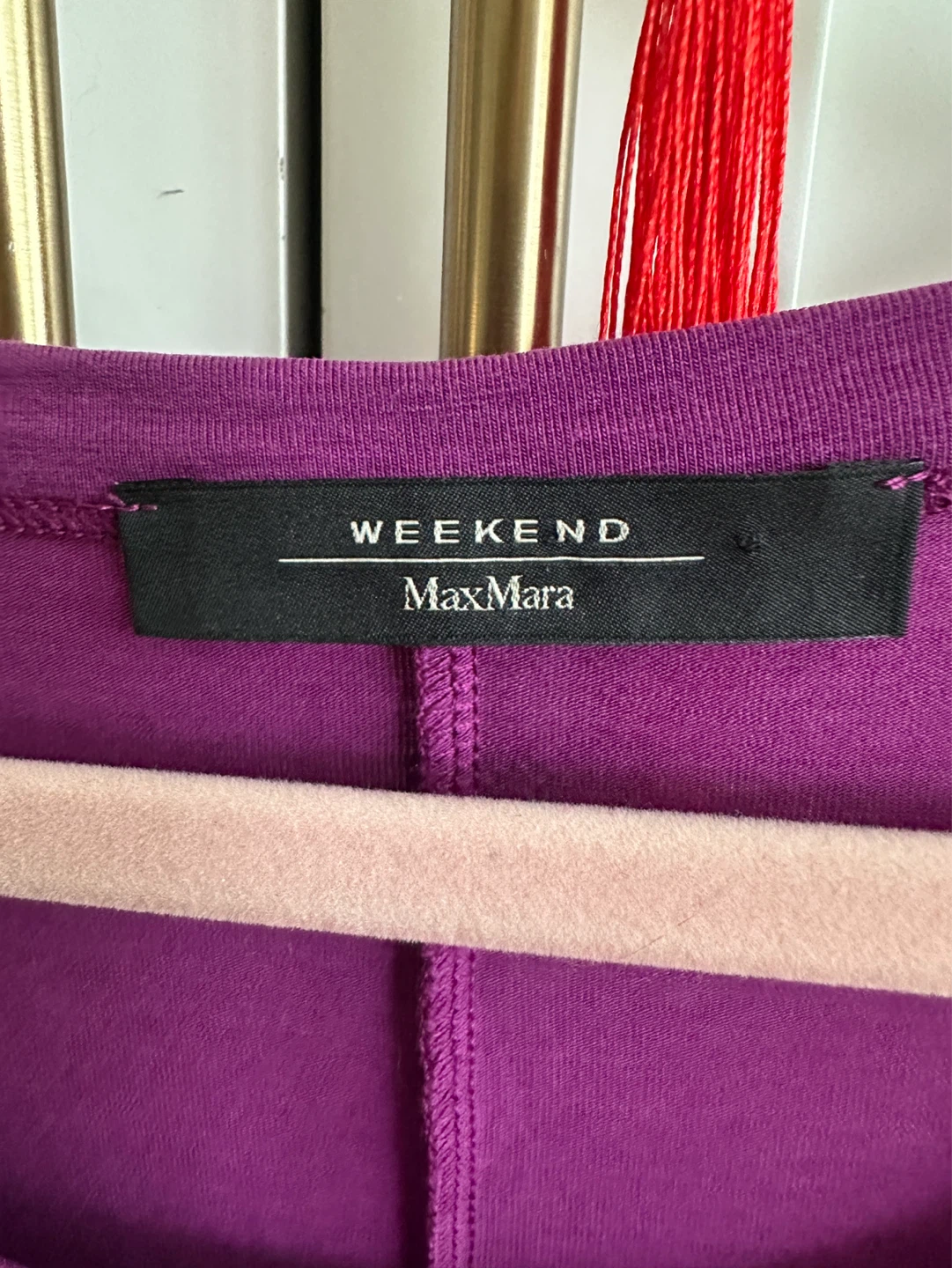Weekend MaxMara Purple Short Sleeve Top - photo 4