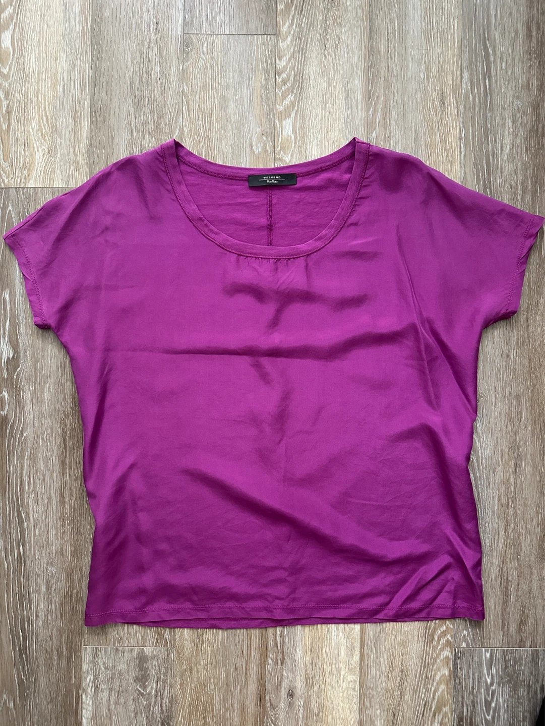 Weekend MaxMara Purple Short Sleeve Top