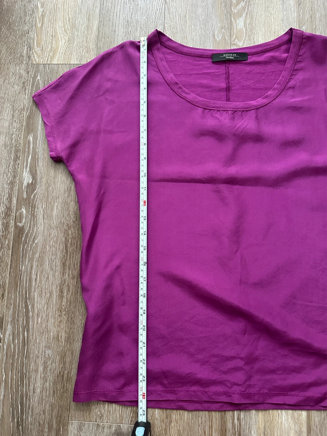 Weekend MaxMara Purple Short Sleeve Top - photo 5