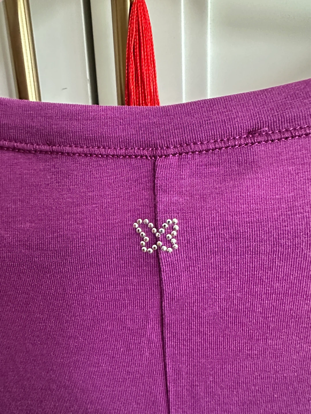 Weekend MaxMara Purple Short Sleeve Top - photo 3