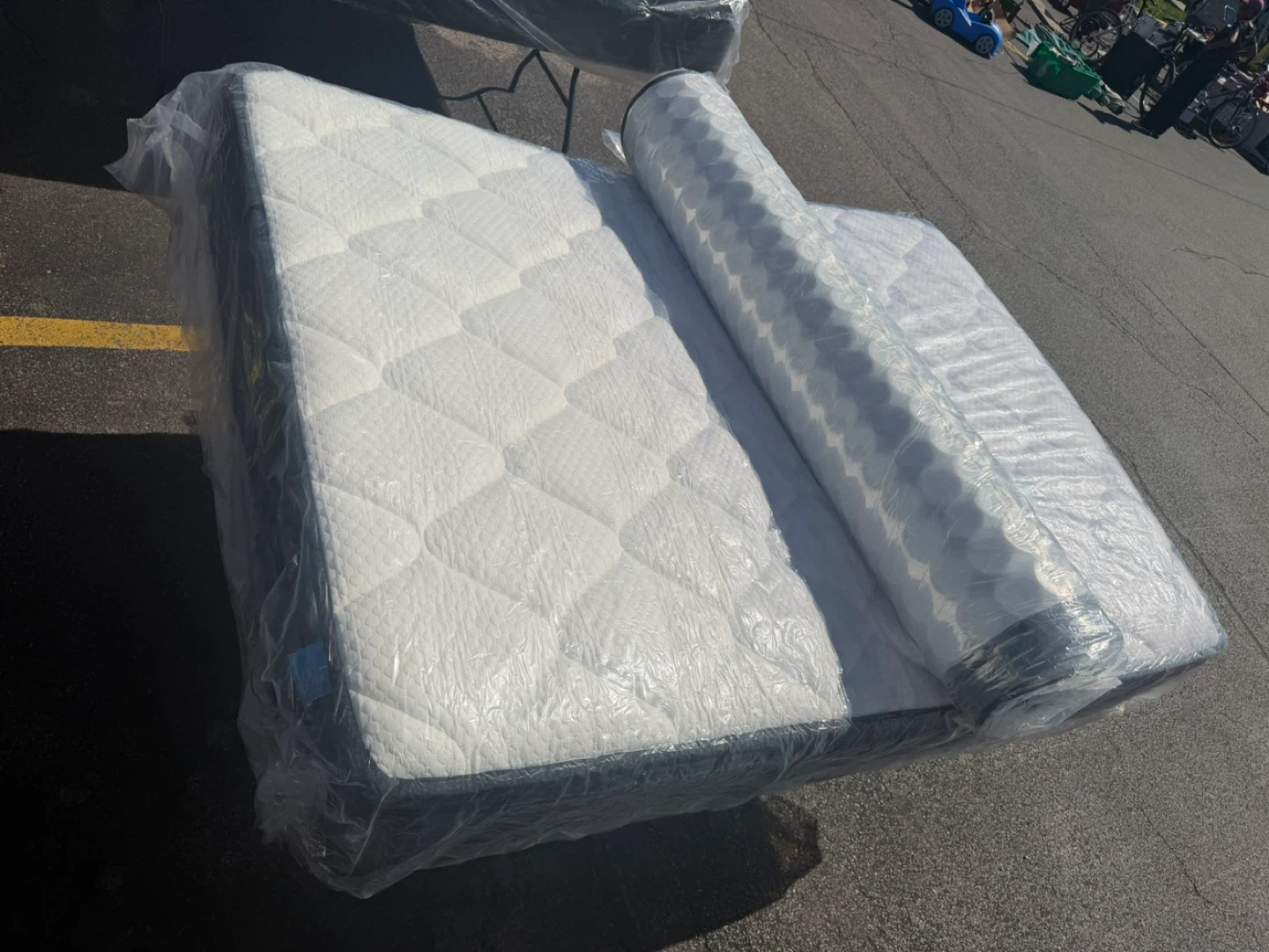 Mattress full enrollado de Quality