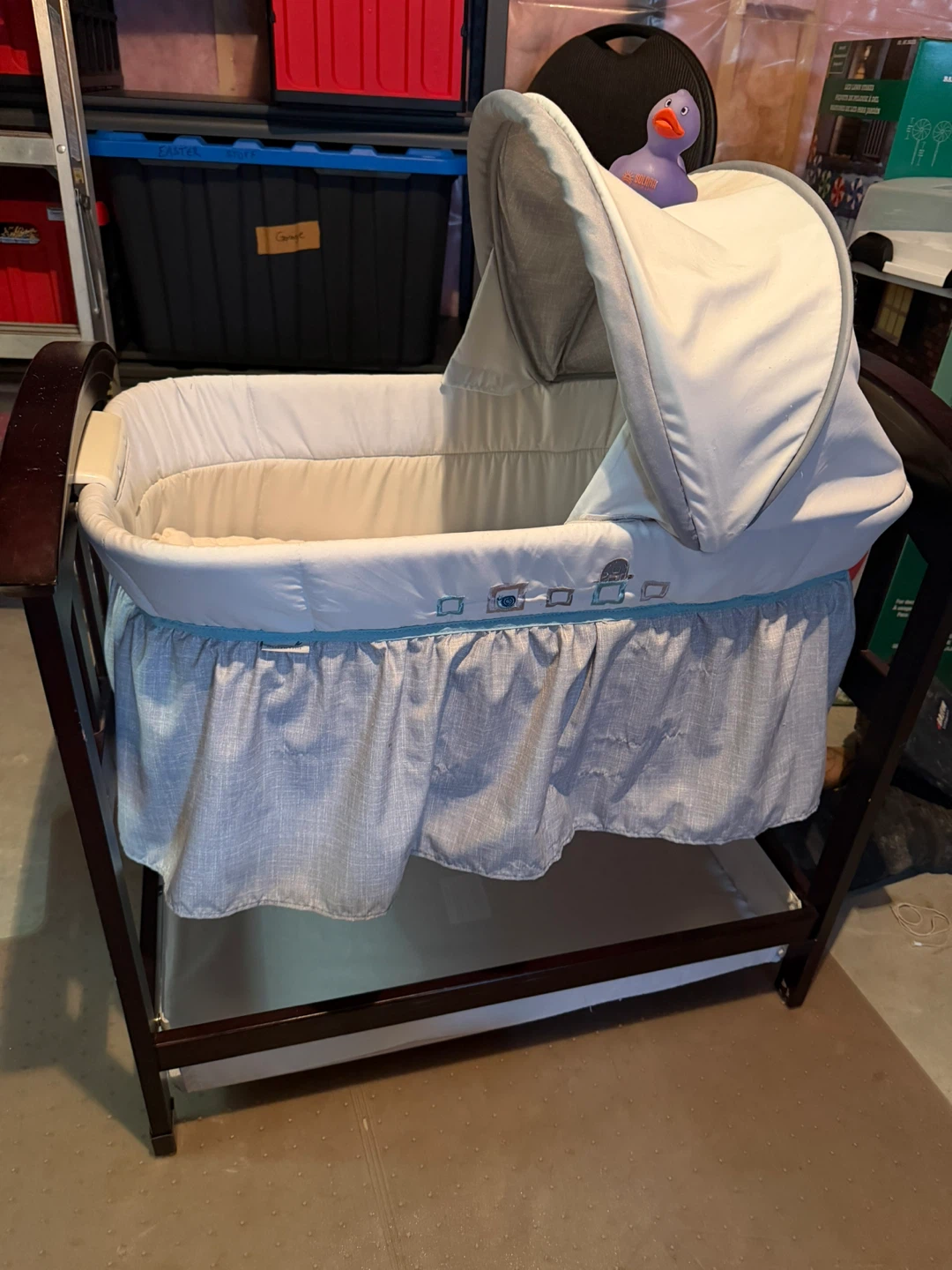 Baby Bassinet with Canopy