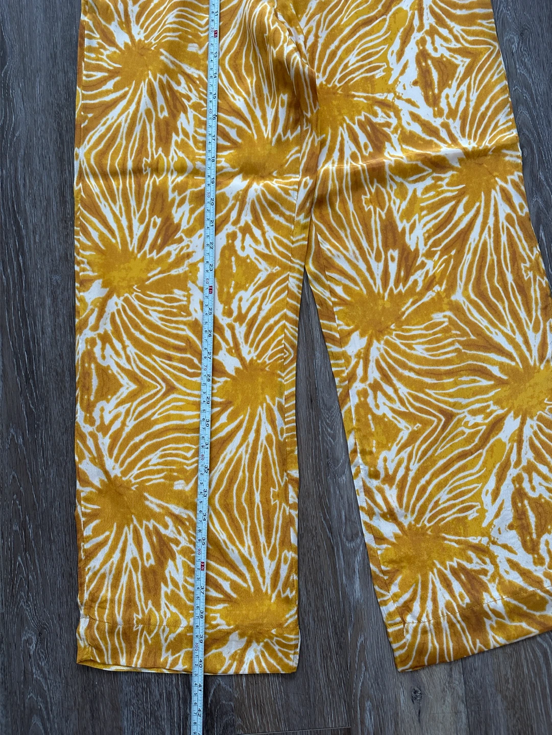Scotch&Soda Maison Scotch viscose yellow pants - photo 2